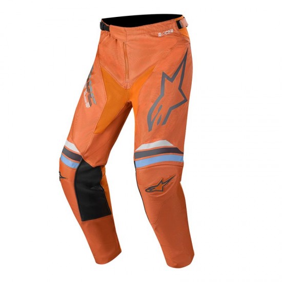 Calças Alpinestars Racer Braap Drak Gray Orange Fluo