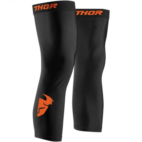 Meias De Proteção Thor Comp Sleeve Black/red Orange