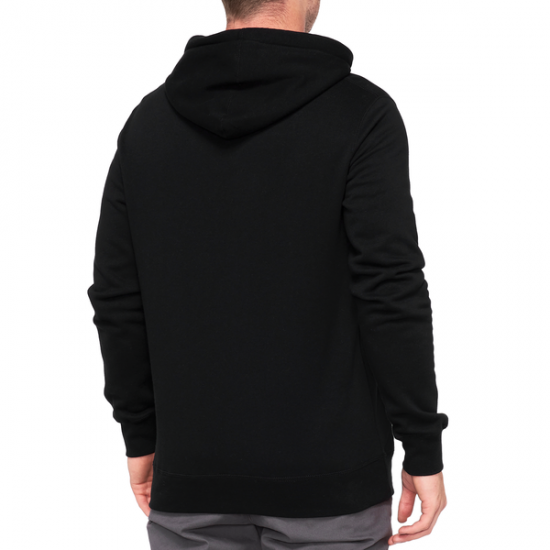 Casaco / Hoodie 100% Fleece Zip Official Black