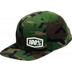 Boné 100% Machine Snapback Camo