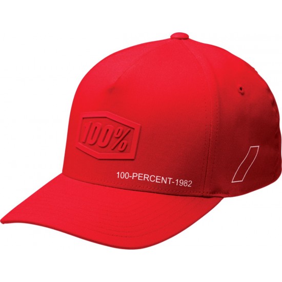 Boné 100% Shadow Flexfit® Red