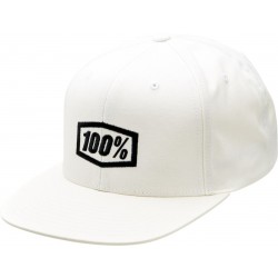 Boné 100% Icon Snapback White