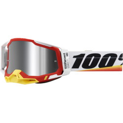 Oculos 100% Racecraft 2 Arsham Red / White / Yellow