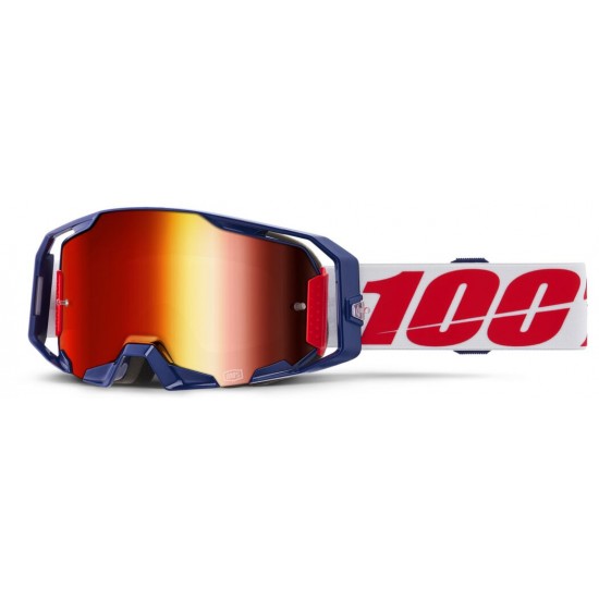 Óculos 100% Armatic Machz Dark Blue / Red / White