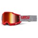 Oculos 100% Accuri 2 Gatorbak Gray / Red / Dark Gray