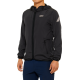 Casaco 100% Windbreaker Klutch Black