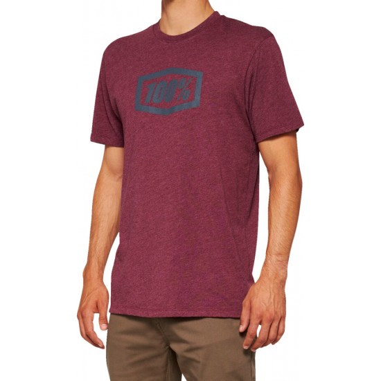 T-Shirt 100% Icon Maroon