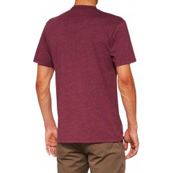 T-Shirt 100% Icon Maroon