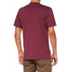 T-Shirt 100% Icon Maroon
