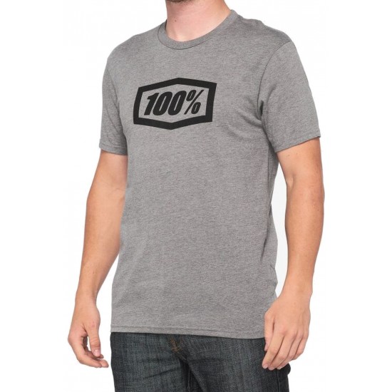 T-Shirt 100% Icon Heather Gray