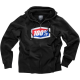 Casaco / Hoodie 100% Fleece Zip Official Black