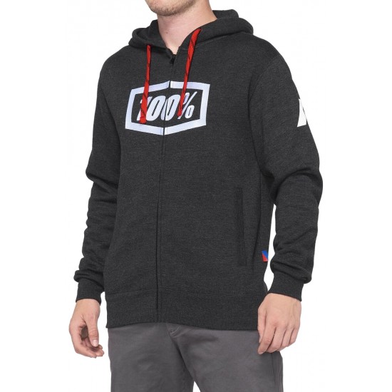 Casaco / Hoodie 100% Syndicate Zip Black