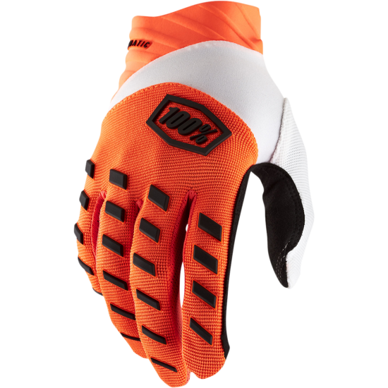 Luvas 100% Airmatic Orange