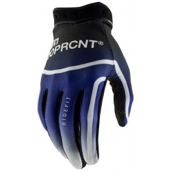 Luvas 100% Ridefit Blue