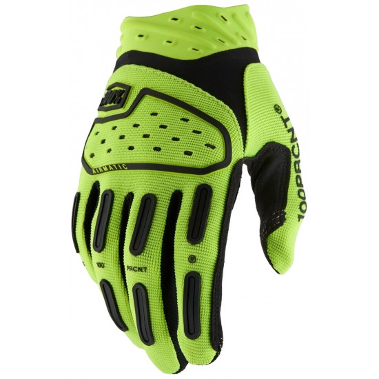 Luvas Criança 100% Airmatic 2 Fluo Yellow / Black