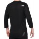 Camisola BTT 100% Airmatic Manga 3/4 Black