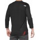 Camisola BTT 100% Airmatic Manga 3/4 Black / Red
