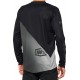 Camisola BTT 100% R-Core X Manga Comprida Black / Gray