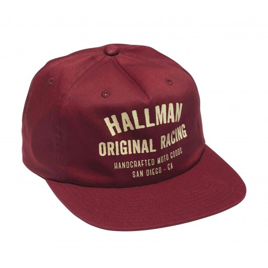 Boné Thor Hallman Tried & True Snapback Wine