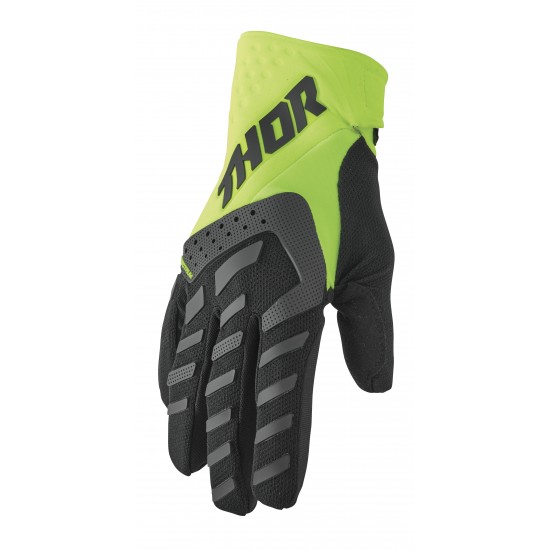 Luvas Criança Thor Spectrum Black / Acid