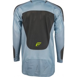 Camisola Fly Racing Evolution DST Ice Grey / Charcoal / Neon Green