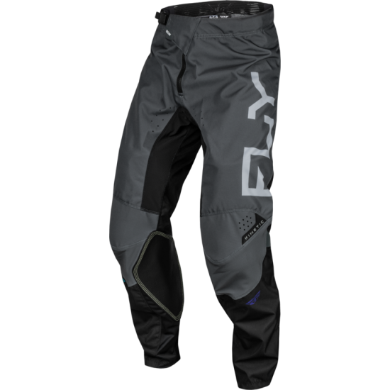 Calças Fly Racing Kinetic Reload Charcoal / Black / Blue Iridium