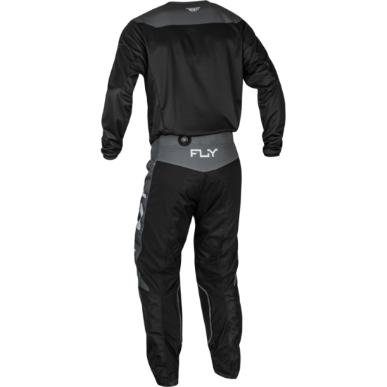 Calças Fly Racing Kinetic Reload Charcoal / Black / Blue Iridium