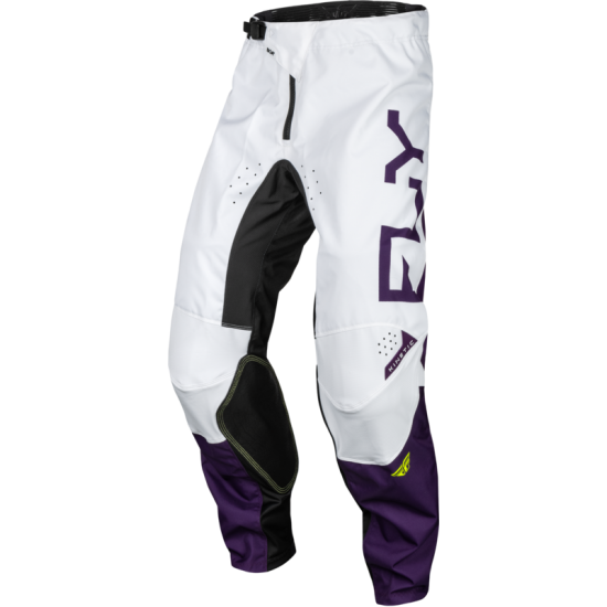 Calças Fly Racing Kinetic Reload Deep Purple / White / Hi Vis