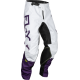 Calças Fly Racing Kinetic Reload Deep Purple / White / Hi Vis