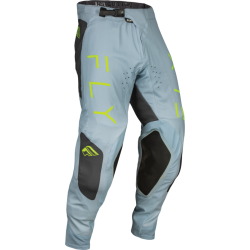 Calças Fly Racing Evolution DST Ice Grey / Charcoal / Neon Green