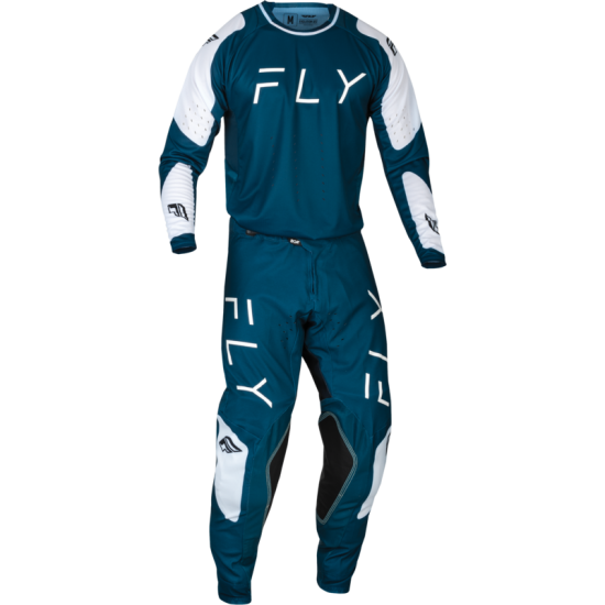 Calças Fly Racing Evolution DST Navy / White