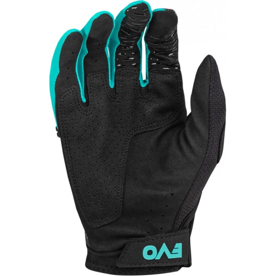 Luvas Fly Racing Evolution DST SE Strobe Black / Electric Blue Luvas Fly Racing Evolution DST SE Strobe Black / Electric Blue