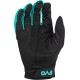 Luvas Fly Racing Evolution DST SE Strobe Black / Electric Blue Luvas Fly Racing Evolution DST SE Strobe Black / Electric Blue
