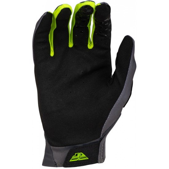 Luvas Fly Racing Pro Lite Charcoal / Hi-Vis