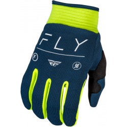 Luvas Fly Racing F16 Navy / Hi-Vis / White