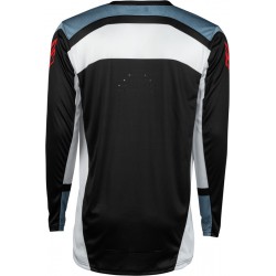 Camisola Fly Racing Lite Black / White / Denim Grey