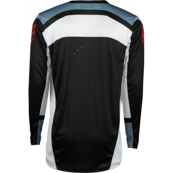 Camisola Fly Racing Lite Black / White / Denim Grey