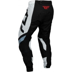 Calças Fly Racing Lite Black / White / Denim Grey