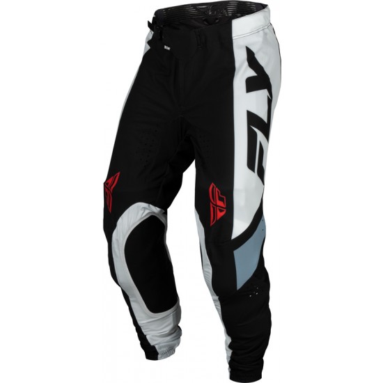 Calças Fly Racing Lite Black / White / Denim Grey