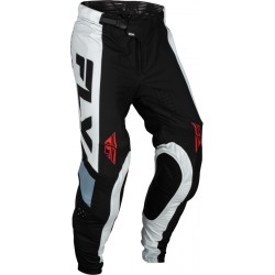 Calças Fly Racing Lite Black / White / Denim Grey