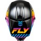 Capacete Fly Racing Kinetic Menace Black / Sunrise