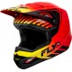 Capacete Fly Racing Kinetic Menace Matte Red / Black / Yellow