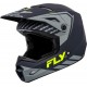 Capacete Fly Racing Kinetic Menace Matte Grey / Hi-Vis