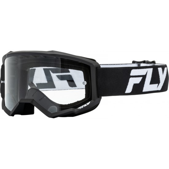 Óculos Fly Racing Focus Black / White