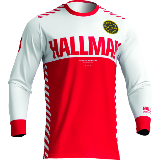 Camisola Thor Hallman Differ Slice White / Red