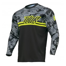 Camisola Thor Sector Digi Camo Black
