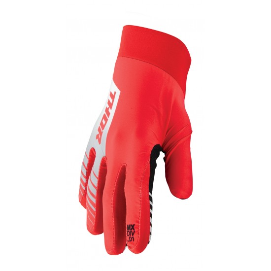 Luvas Thor Agile Analog Red / White