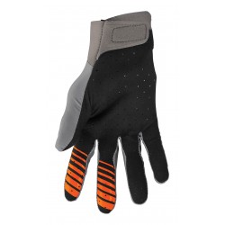 Luvas Thor Agile Analog Charcoal / Orange