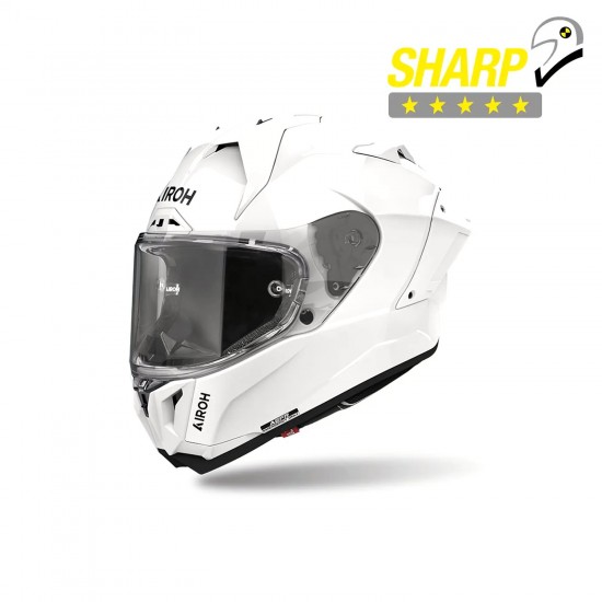 Capacete Airoh GP 800 Color White Gloss