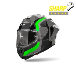 Capacete Airoh GP 800 Competition Green Fluo Gloss